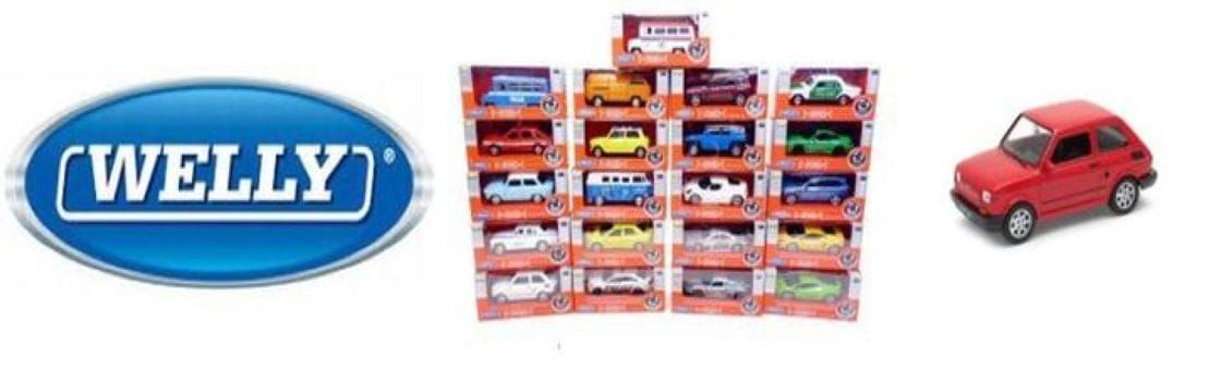 Modele metalowe w skali Welly